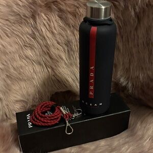 Prada Ocean Black and Red  bottle water